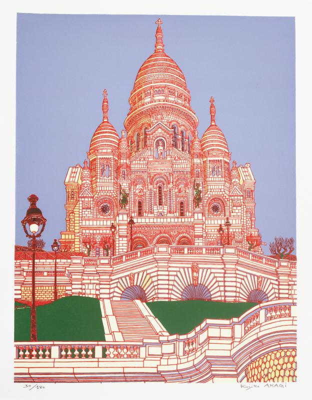 24 AKAGI Le Sacre Coeur de Montmartre - 1974 - E-1.png