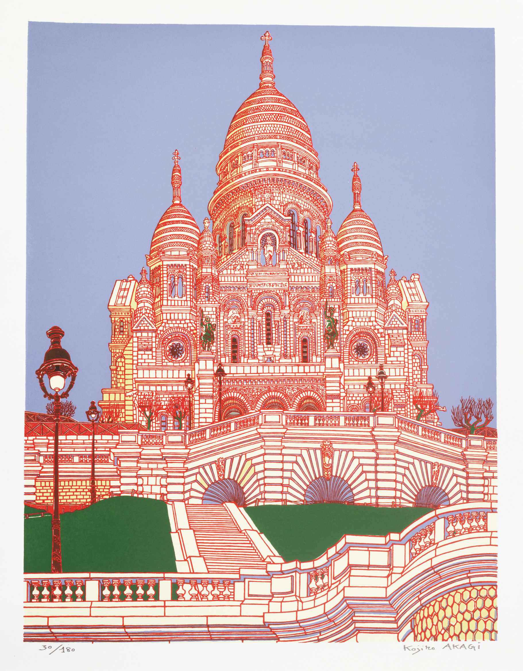 24 AKAGI Le Sacre Coeur de Montmartre - 1974 - E-1.png