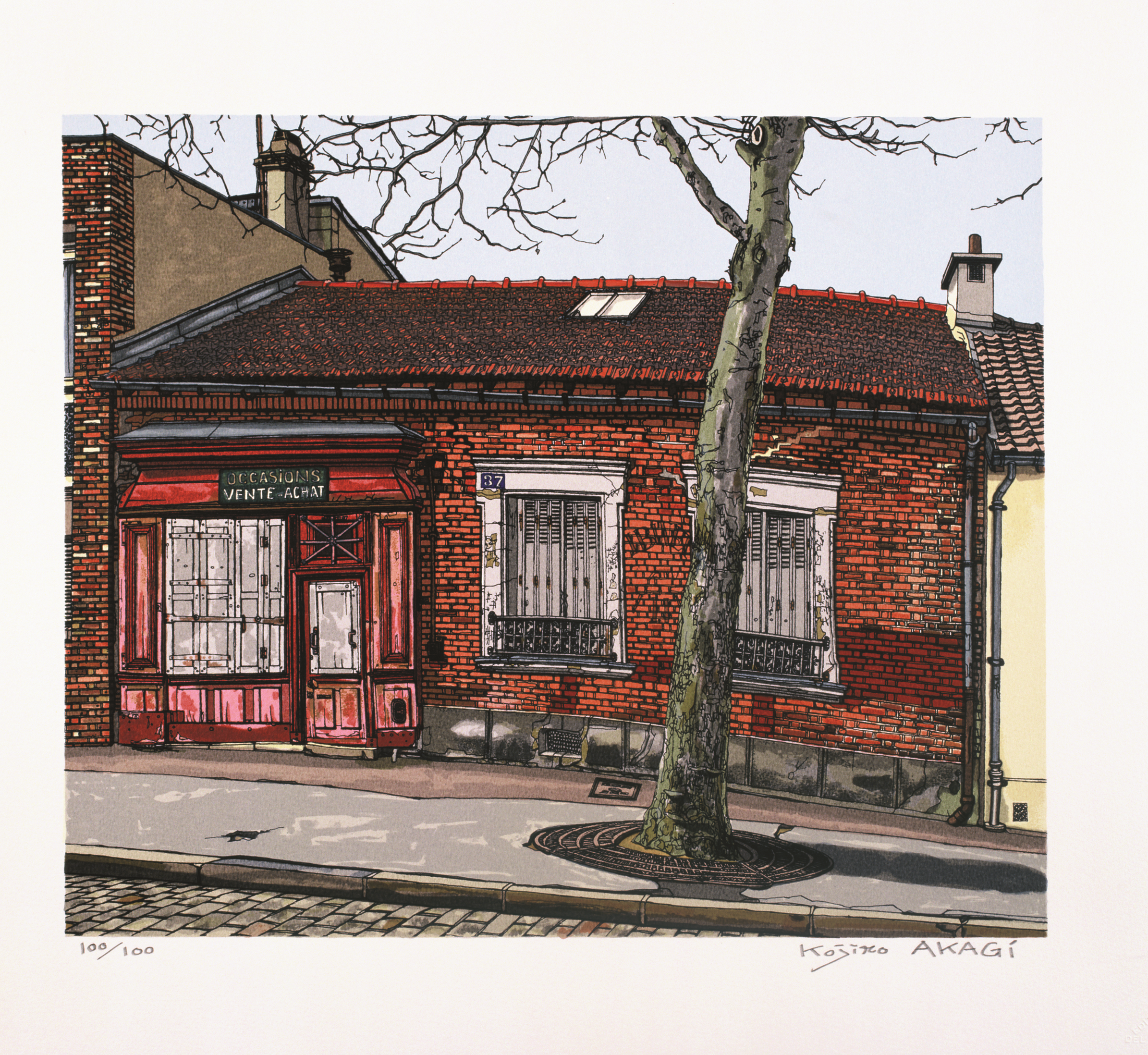 52 AKAGI La brocante de la rue du Général Brunet - 1984 - E-40.png
